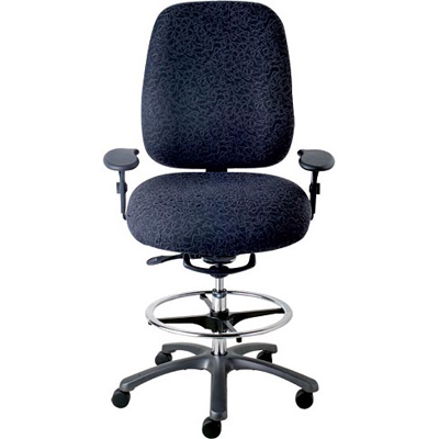 Office Master IU77HD Ergonomic Stool - Intensive Use